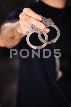 Handcuffs Stock Photos