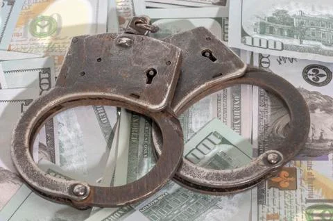 Handcuffs. Stock Photos