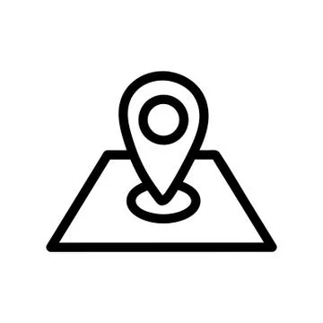 Handdrawn doodle gps icon. Hand drawn black sketch. Sign symbol. Decoration e Stock Illustration