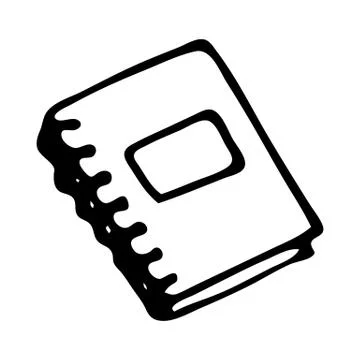 Handdrawn notebook doodle icon. Hand drawn black sketch. Sign symbol. Decorat 스톡 일러스트