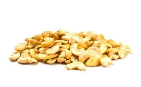 Handful of cashew nuts Stock Photos
