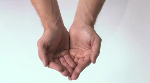 Handful of coins Video stock 11611364