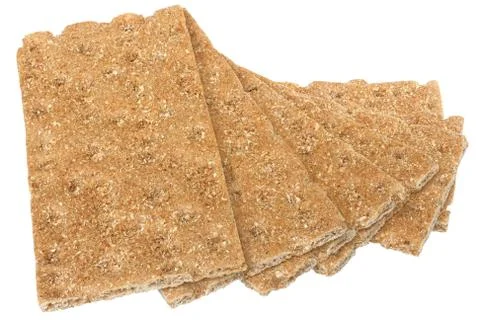 Handful of crispbread Stock Photos