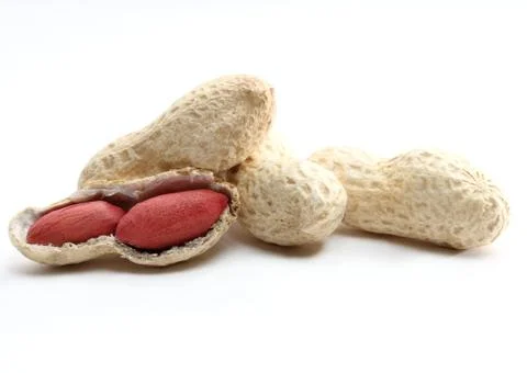 Handful of groundnut Stock Photos