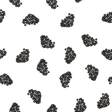 Handful of pepper vector seamless pattern Illustrazione stock
