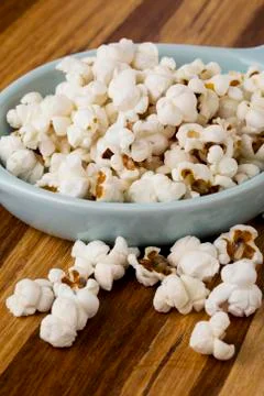 Handful of popcorn Stockfoto's