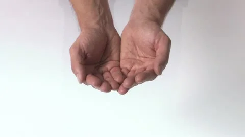 Handful of rice Stock Footage 11611448