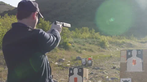 Handgun 動画素材 24274539