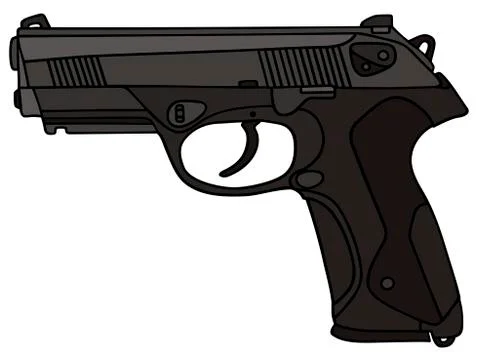 Handgun Stock Illustration