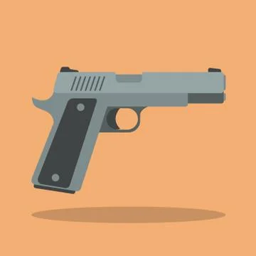 Handgun Stock Illustration