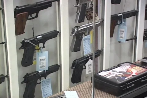 Handguns 3 Stock Footage 328365