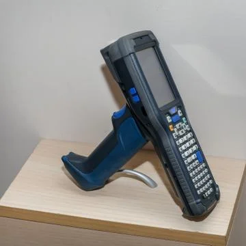 Handheld Barcode Reader Foto stock