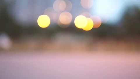 Handheld: Blurry low daytime car traffic, side view, stabilized Stock Footage 90652220