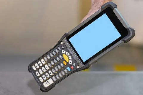Handheld Computer Scanner 写真素材