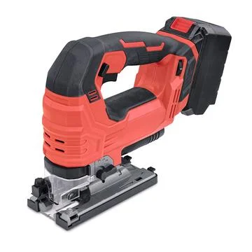 Handheld cordless jigsaw Stock Photos