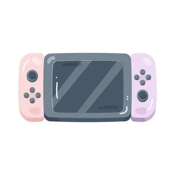 Handheld gaming console Stock Illustration