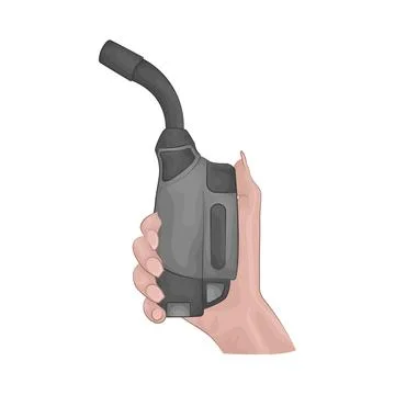 Handheld kitchen gas lighter Stock-Illustration