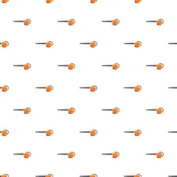 Handheld leaf blower pattern for yard work equipment Stock Illustration