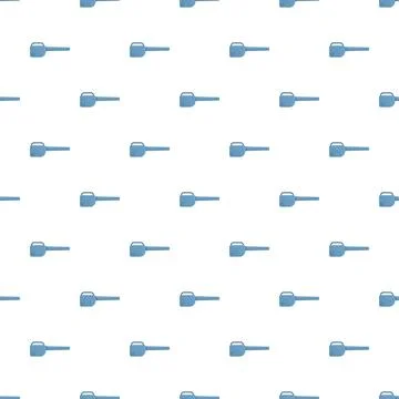 Handheld leaf blower tool seamless pattern background Stockillustratie