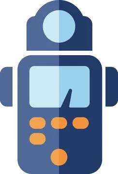Handheld light meter exposure measuring tool icon イラスト素材