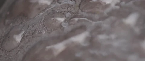 Handheld macro of water drops Stock-Footage 170894732