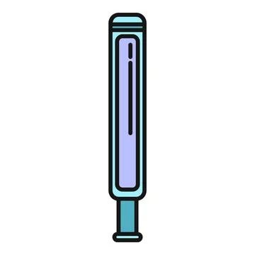 Handheld metal detector scanning security checkpoint cartoon Stock Illustration