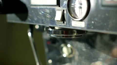 Handheld shot of Barista making coffee Stock Footage 22252627