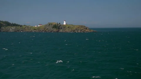 Handheld Shot of Lighthouse. Stock Footage 65303248