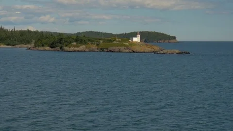 Handheld Shot of Lighthouse in Slow Motion. 動画素材 81673521