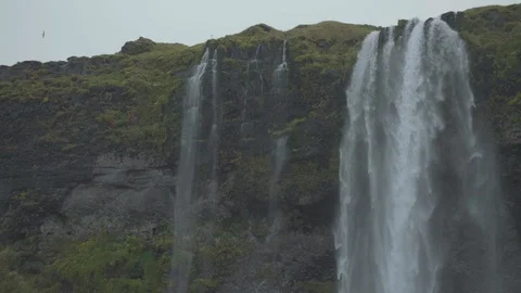 Handheld shot of waterfall Video stock 118654585