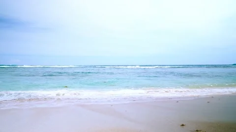 Handheld shot of waves Stock Footage 230163102