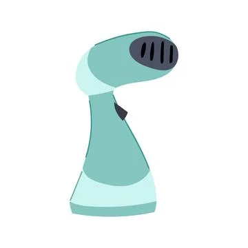 Handheld steamer portable cartoon vector illustration 스톡 일러스트