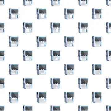 Handheld terminal device repeating seamless pattern background イラスト素材