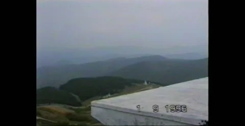 Handheld VHC Panorama From Shipka Monument top Stock Footage 231772899