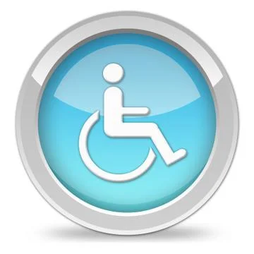 Handicap icon Stock Illustration