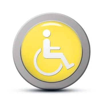 Handicapped icon Stock Illustration