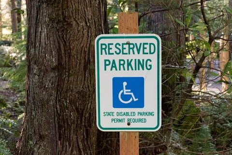 Handicapped Sign Stock Photos