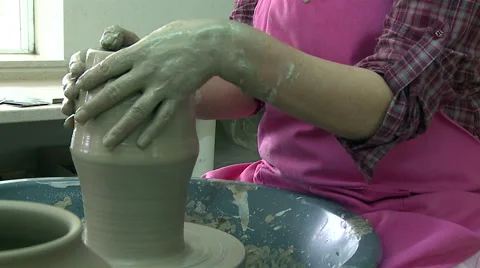 Handicraft ceramic Stock Footage 62469536