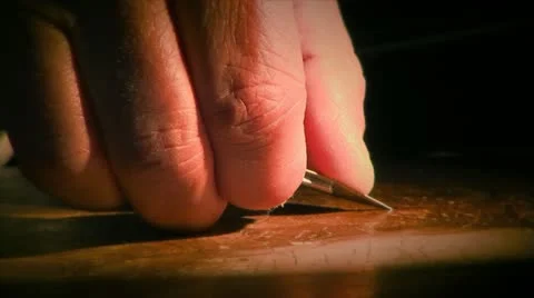 Handicraft Stock Footage 12856296