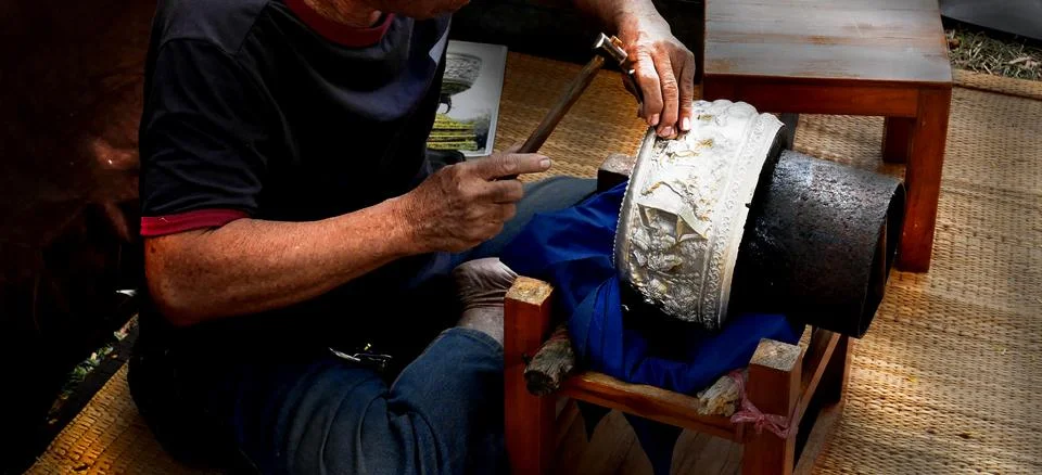 Handicraft Process Stock-Fotos