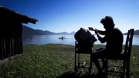 Handicrafts 2 Video stock 74874762