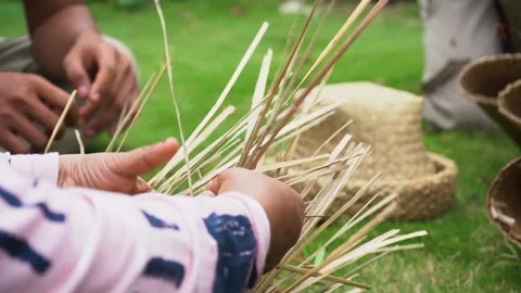 Handicrafts. Stock Footage 258809428