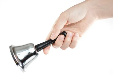 Handing a bell Stock Photos