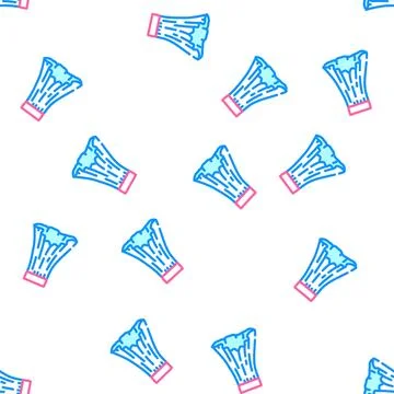 Handkerchief skirt vector seamless pattern Stock Illustration