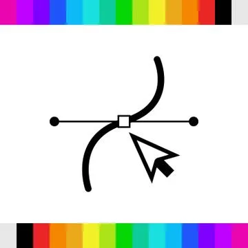Handle and anchor icon 스톡 일러스트