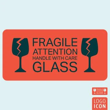 Handle with care Stock Illustration