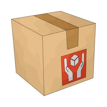 Handle with Care illustration Illustration