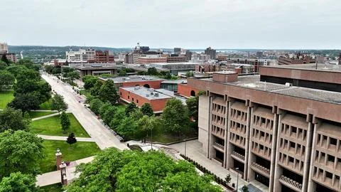 Handle the Challenges - Syracuse University Foto stock