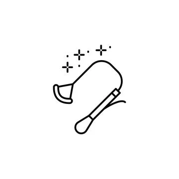 Handle device icon. Simple line, outline vector of mountaineering icons for ui Illustration