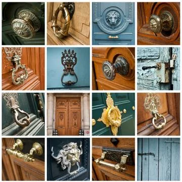 Handle door collage Photos